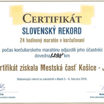 Úspešný zápis do Slovenských rekordov