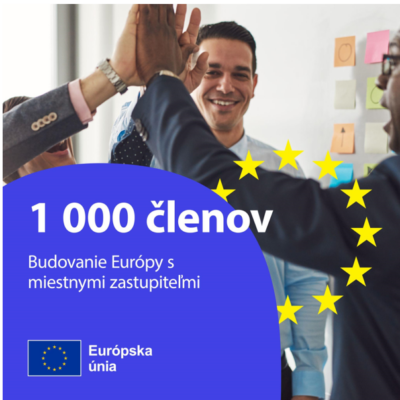 1000 členov siete Budovanie Európy s miestnymi zastupiteľmi (BELC)1000 členov