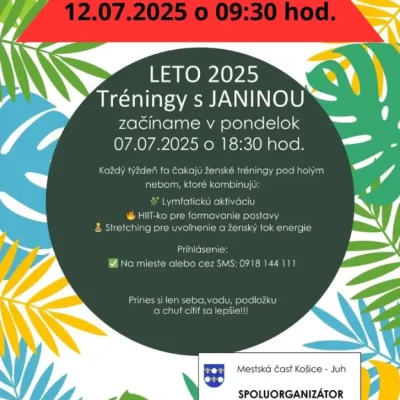 Tréningy s JANINOU