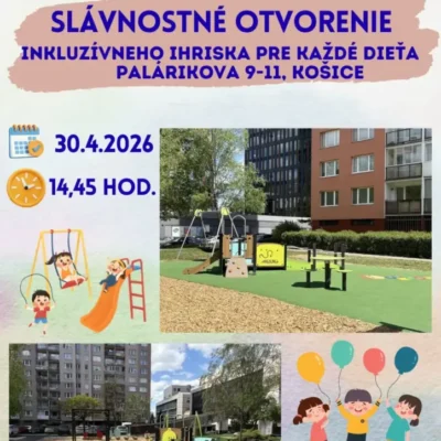 Slávnostné otvorenie inkluzívneho ihriska