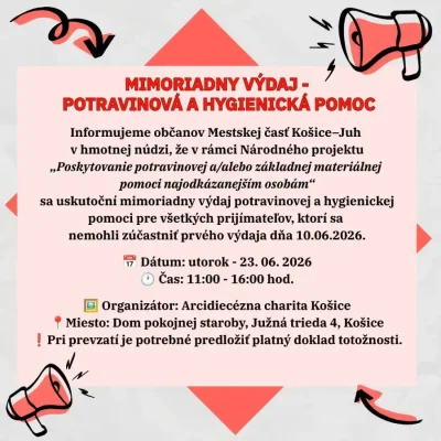 Potravinová a hygienická pomoc