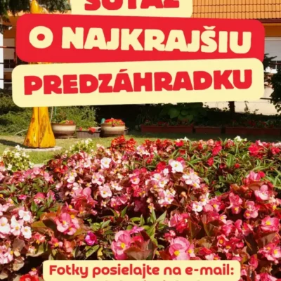 Súťaž o najkrajšiu predzáhradku